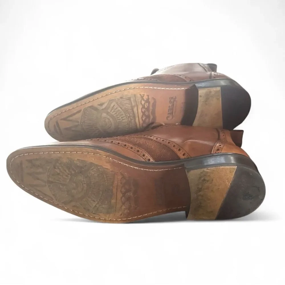 RARE Carlos by Carlos Santana l Men’s Ankle Boots l Leather & Suede l 10.5 l EUC